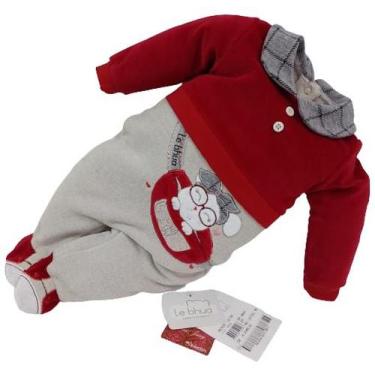 Imagem de Macacão Longo Plush Buckle Bebê Menina Le Bhua Paraiso 13361 - Le Bhua