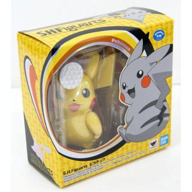 Imagem de Boneco Pokemon S.H.FIGUARTS - PIKACHU