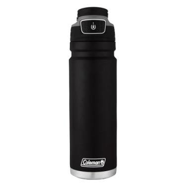 Imagem de Squeeze Térmico Inox Parede Dupla Autoseal 709ml - Coleman, Preto