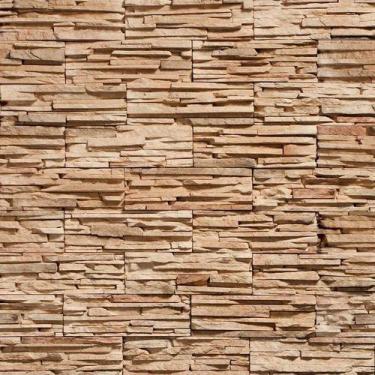 Imagem de Papel de Parede Decorativo Pedra Canjiquinha em Tons Terrosos 1,5m - D