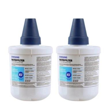 Imagem de Kit 2 unidades Filtro Interno Geladeira Refrigerador Samsung Side-by-S