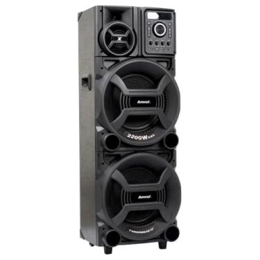 Imagem de Amvox Caixa de Som Amplificada ACA 2201 Pesadão II - 2200W RMS, Bluetooth, Equalizador, USB