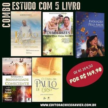 Imagem de Combo Estudo com 5 Livros - Editora Chico Xavier
