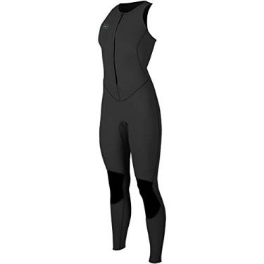Imagem de O'Neill Wetsuits Feminino Reactor-2 1,5 mm sem mangas, completo, preto/preto, tamanho 35