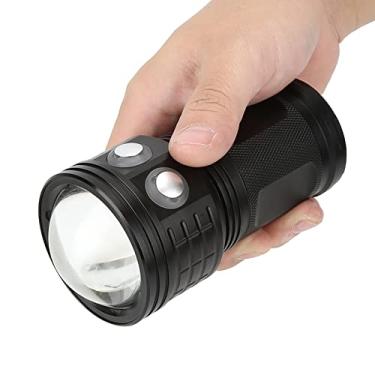 Imagem de Lanterna de Mergulho QX3 COB, Tocha LED à Prova D'água 400LM para Fotografia Subaquática Luz de Preenchimento de Vídeo, IPX8, 100M à Prova D'água Com Vários Modos
