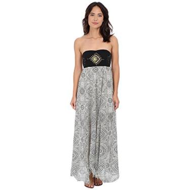 Imagem de Rip Curl Vestido Maxi Moon River Juvenil, Cinza, P