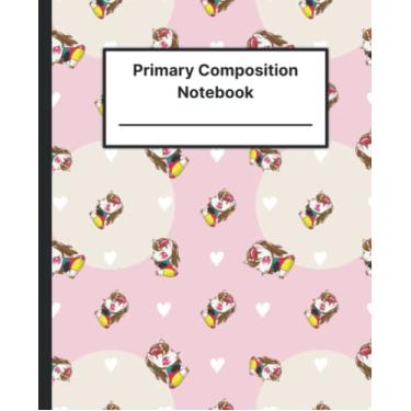 Imagem de Unicórnio amarelo ensolarado com fundo rosa ostra e amanhecer composição primária Caderno: Papel pautado universitário largo 19 cm x 23,5 cm, 100 páginas, ... Para crianças, meninas, mulheres, adolescentes e adultos