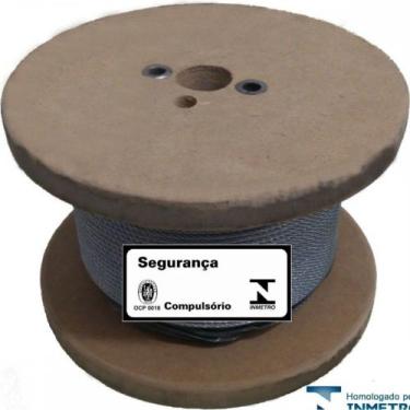 Imagem de Cabo Aco Lobo 6X 7 4,00Mm 5/32 200M 3