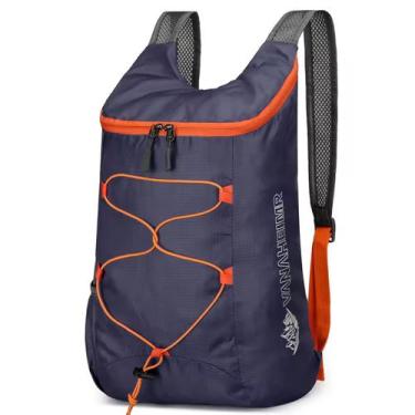Imagem de Mochila Gold Sports Dobrável Portátil Splashproof 10 litros, Único, Az