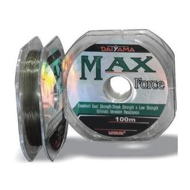 Imagem de Linha Pesca Monofilamento Max Force 0,23mm Suporta 5,6kg - Maruri