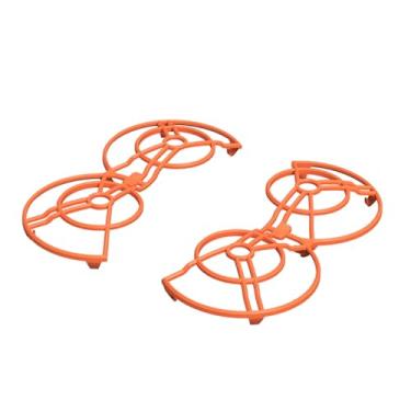 Imagem de SZZCNOX NEO Drone Propellers Guard Protector, Anti-Collision Props Bumper Ring Protector Cover for DJI Neo Drone Accessories, Isolated Paddle Blades Protector Shockproof & Scratch-Resistant (Orange)