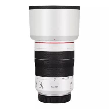 Imagem de Adesivo de corpo de lente de câmera para Canon RF 70-200 mm F4 L is USM Vinyl Wrap Film Skin Anti-Scratch Decorativo Decalque Protetor Revestimento 70-200 4 (Mancha Branca)