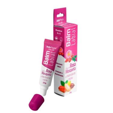 Imagem de Balm Labial Rosa Mosqueta e Manteiga de Cacau BellaPhytus 10g