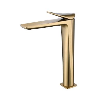 Imagem de Misturador Monocomando Lorenzetti p/Lav.Loren Neo Brushed - 2877 G92  Gold | 7048713
