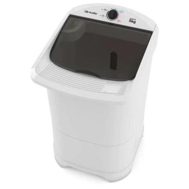 Imagem de Lavadora de Roupas com Esfregador 5kg Mueller Branco 127V/220V, 220V