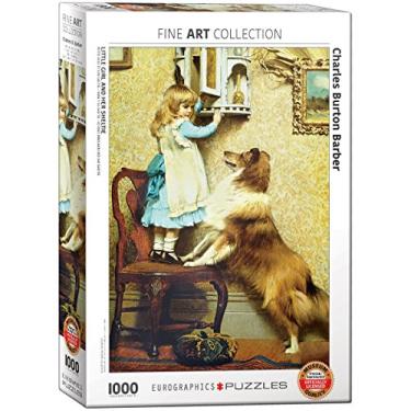 Imagem de EuroGraphics - Little Girl and Her Sheltie 1000 peças quebra-cabeças de 1000 peças, multicolorido (6000-5330)