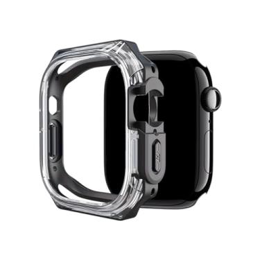 Imagem de Case Bumper de Proteção Anti Impacto Compatível com Apple Watch (Preto, 42mm Series 10)