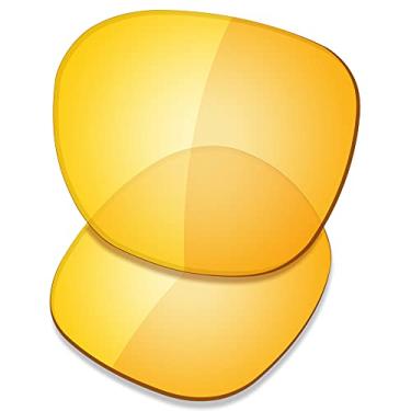 Imagem de SAUCER Lentes de reposição premium para óculos de sol Oakley Garage Rock OO9175 High Defense - Amarelo HD