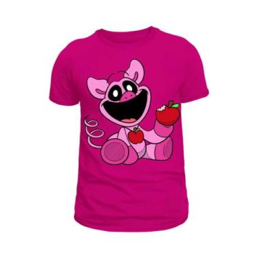 Imagem de Camiseta Camisa Infantil Gamer Poppy Playtime Personagens Blusa unisse