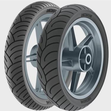 Imagem de Par Pneu Honda Cbx 250 Twister 110/70-17 + 140/70-17 Tl Hb37 Rinaldi
