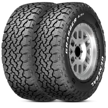 Imagem de Kit 2 Pneu Aro 15 225/70R15 General by Continental fr Grabbe