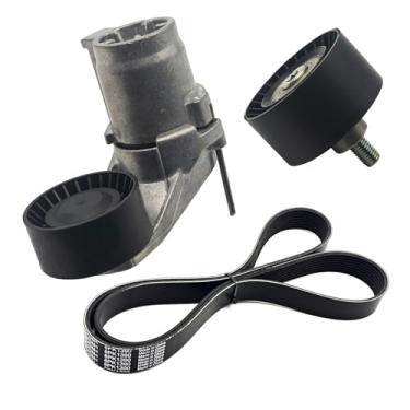 Imagem de AMCC Kit de correia dentada de tensores de transmissão compatível com BMW N55 2010 2011 2012 2013 2014 2015 2016 2017 2018 2019 535i 640i X5 X6 3.0L Substitui: 11288604222 66, 11 288604267