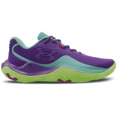 Imagem de Tênis de Basquete Under Armour Buzzer 2 37 Azul-Unissex