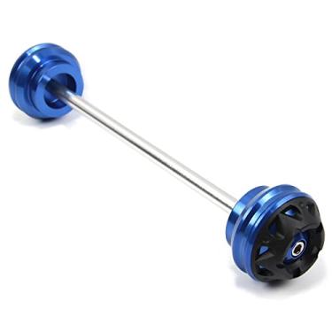Imagem de Protetor de roda deslizante de eixo garfo dianteiro para Honda CB400SF 1992-1998 acessórios de motocicleta azul