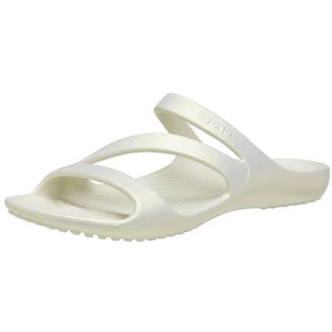 Imagem de Crocs Sandália feminina Kadee II com tiras, Estuque brilhante, 36