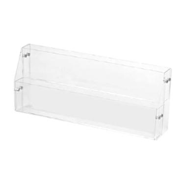 Imagem de MERIGLARE Risers de acrílico exibem cupcake stand multi use espaço para economizar o organizador de riser de exibição para crachás medalhas figuras de jóias de , 2 Níveis