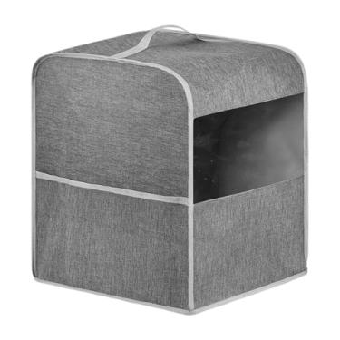 Imagem de FytStycale Capa de pó da máquina de café Protetor de máquina de café com bolsos de armazenamento capa de eletrodomésticos resistentes à cafeteira resistente a
