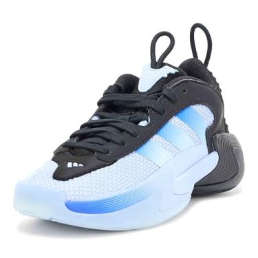 Imagem de adidas Tênis feminino Exhibit Select cano médio, Preto/azul brilhante/azul lúcido, 44