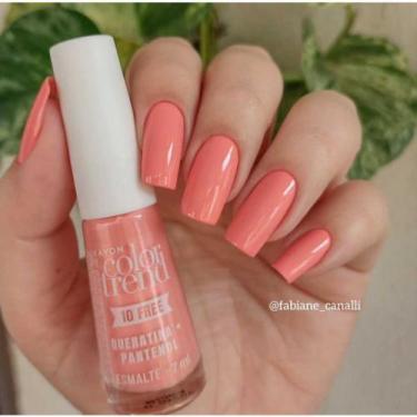 Imagem de Esmalte Pêssego baby Color Trend 10 Free 7ml  Mais vendido  Você linda