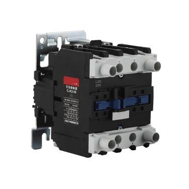 Imagem de Cjx2-4008 5008 6508 8008 9508 Contator Da C.a., Contator De Quatro Fases De 40a 50a 65a 80a 95a Lc1d40008 Contato Principal 2no 2nc, 4008, 110V