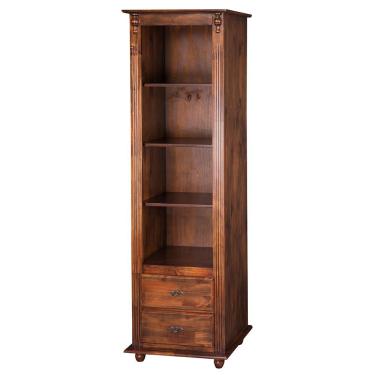Imagem de Estante Torre Antique Com 3 Prateleiras e 2 Gavetas