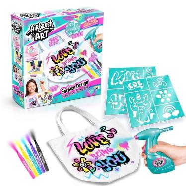 Imagem de Fun Kit Fashion Design Airbrush - Fun Divirta-se