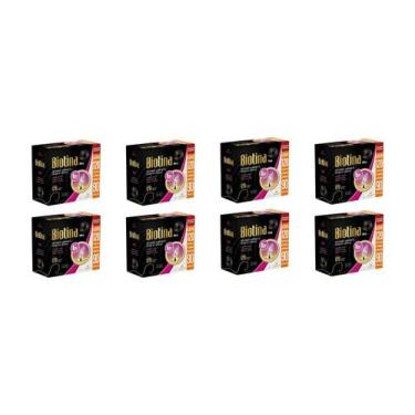 Imagem de Kit 08 Suplemento Alimentar Biotina 120Cps - La San Day