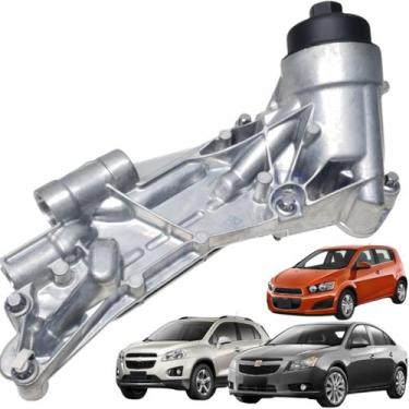 Imagem de Radiador De Oleo Trocador De Calor Completo Cruze Tracker Sonic 1.6 1.