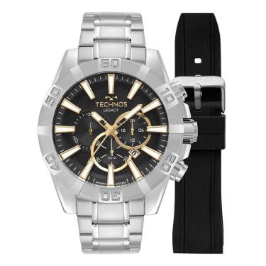 Imagem de Relógio Technos Masculino Legacy Prata - Js26aez-t1p Js26aez-t1p