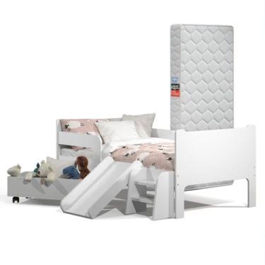 Imagem de Mini Cama Infantil Montessoriana Sonho Kid's + Colchão - MS Móveis, Br