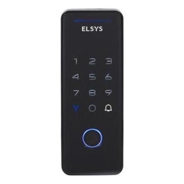 Imagem de Fechadura Digital Elsys Preta Esf-Ds4100V Senha E Tag Tecno