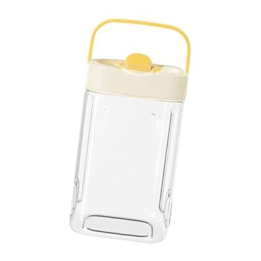 Imagem de Ｂｅｓｇａ Jarra de água, dispensador de bebidas, grande capacidade, portátil, infusor de frutas, jarra de frutas, bule de chá para bar de coquetéis, chá gelado, Amarelo 2.5l