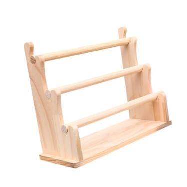 Imagem de Fiocias Suporte para pulseiras, suporte para relógios de pulso, simples para exibição de joias, organizador para armazenamento de joias para balcão de loja, 3 Níveis