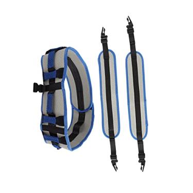 Imagem de aqxreight Transferir a Correia Estável Suporta Força Uniforme de Transferência EVA e Cinto de Marcha Com de Pernas para Pacientes Idosos Linamente Cinto e uso. Transferir Cinturões de de de (L)