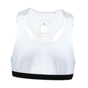 Imagem de simhoa Colete de rastreamento de futebol, colete esportivo confortável para rastreamento de condicionamento físico para jogadores de rúgbi, hóquei, futebol, Xxl