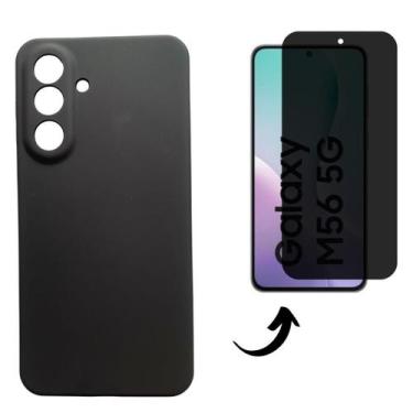 Imagem de Capa + Pel 3D Privativo Compatível Com Samsung Galaxy M56 5G - Db
