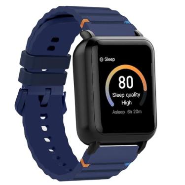 Imagem de Compatível com pulseiras 3Plus Vibe Pro, nova pulseira de substituição de linha de tecido de silicone ajustável compatível com 3Plus Mega/Callie/Vibe Plus/Vibe +/Vibe+ (geração 2) / Vibe Lite / Vibe