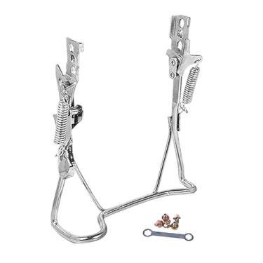 Imagem de Aymzbd Suporte Central para Bicicleta Elétrica, Estrutura Vintage Resistente, Pé Traseiro Duplo para Andar, Furo Duplo, 14inch