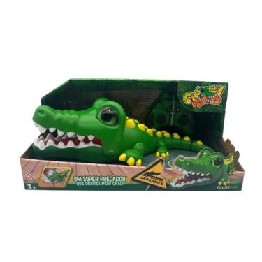 Imagem de Brinquedo Infantil Crocodilo de Controle Remoto Crocky Attack Multikid