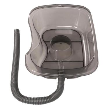 Imagem de Tigela de xampu portátil, lavatório de cabelo, lavatório de xampu confortável com tubo de drenagem, banheira de lavagem de cabelo em casa